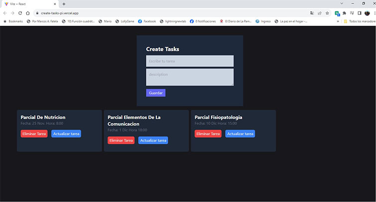 React App